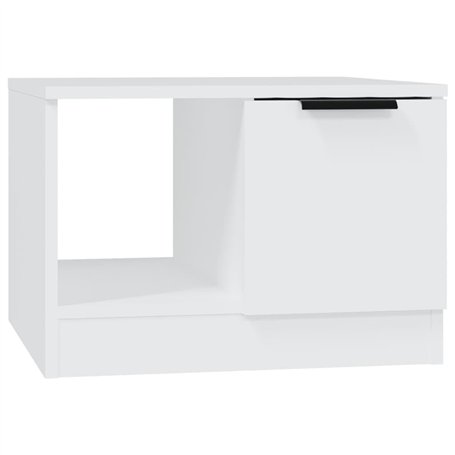 vidaXL Tavolino da Salotto Bianco 50x50x36 cm in Legno Multistrato