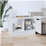 vidaXL Tavolino da Salotto Bianco 50x50x36 cm in Legno Multistrato