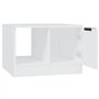 vidaXL Tavolino da Salotto Bianco 50x50x36 cm in Legno Multistrato