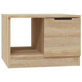 vidaXL Tavolino da Salotto Rovere Sonoma 50x50x36 cm Legno Multistrato