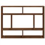 Étagère murale Chêne marron 75x16x55 cm Bois d'ingénierie