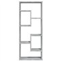 Étagère murale Sonoma gris 36x16x90 cm Bois ingénierie