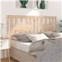 Testiera per Letto 141x4x100 cm in Legno Massello di Pino