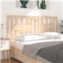Testiera per Letto 141x4x100 cm in Legno Massello di Pino