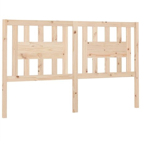 Tête de lit 206x4x100 cm Bois massif de pin