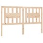 Tête de lit 206x4x100 cm Bois massif de pin