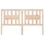 Tête de lit 206x4x100 cm Bois massif de pin