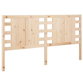 Tête de lit 206x4x100 cm Bois massif de pin