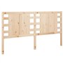 Tête de lit 206x4x100 cm Bois massif de pin
