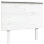 Tête de lit Blanc 94x6x82