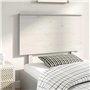 Tête de lit Blanc 104x6x82,5 cm Bois massif de pin