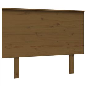 Tête de lit Marron miel 104x6x82