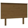 Tête de lit Marron miel 104x6x82