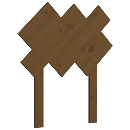 Tête de lit Marron miel 72