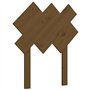 Tête de lit Marron miel 72