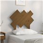 Tête de lit Marron miel 72,5x3x81 cm Bois massif de pin