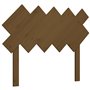 Tête de lit Marron miel 104x3x80