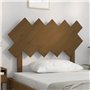 Tête de lit Marron miel 104x3x80,5 cm Bois massif de pin