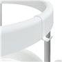 vidaXL Chariot de Ménage avec Panier de Rangement Chariot de Stockage Organisateur de Produits de Nettoyage avec Roues Cuisine A