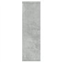 vidaXL Mensola a Muro Grigio Cemento 85x16x52,5cm in Legno Multistrato