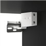 Meubles TV 2 pcs Noir 80x30x30 cm Bois d'ingénierie