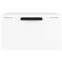 Tables de chevet murales 2 pcs Blanc 34x30x20 cm