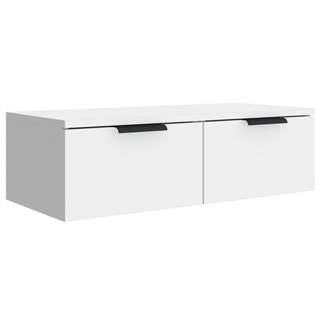 Armoire murale Blanc 68x30x20 cm Bois d'ingénierie