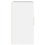 Armoire murale Blanc 60x30x60 cm Bois d'ingénierie