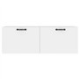Armoire murale Blanc 100x36,5x35 cm Bois d'ingénierie