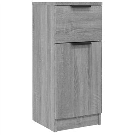 Buffet Sonoma gris 30x30x70 cm Bois d ingénierie