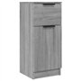 Buffet Sonoma gris 30x30x70 cm Bois d ingénierie