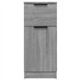 Buffet Sonoma gris 30x30x70 cm Bois d ingénierie