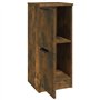 vidaXL Credenze 2 pz Rovere Fumo 30x30x70 cm in Legno Multistrato