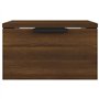 Tables de chevet murales 2 pcs Chêne marron 34x30x20 cm