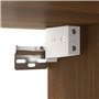 Tables de chevet murales 2 pcs Chêne marron 34x30x20 cm