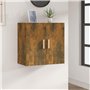 Mobile Pensile Rovere Fumo 60x30x60 cm Legno Multistrato