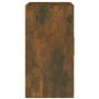 Mobile Pensile Rovere Fumo 60x30x60 cm Legno Multistrato