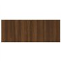Meubles TV 2 pcs Chêne marron 80x30x30 cm Bois d'ingénierie