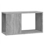 Meuble TV Sonoma gris 60x24x32 cm Bois d'ingénierie