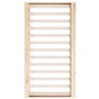 vidaXL Cadre de lit simple en bois massif 90 x 200 cm