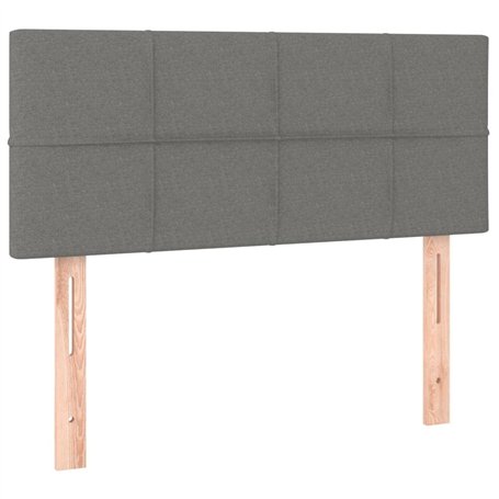 Tête de lit Gris foncé 100x5x78 88 cm Tissu