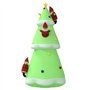 vidaXL Arbre de Noël Gonflable avec LED Sapin de Noël Décoration de Noël Ornement de Vacances Décoration de Fête Jardin Extérieu