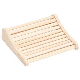 vidaXL Appui-tête de Sauna Bois Massif de pin