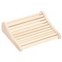 vidaXL Appui-tête de Sauna Bois Massif de pin