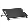 vidaXL Repose-pied Noir 45x40x13
