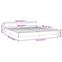 vidaXL Cadre de lit sans Matelas Noir 160x200 cm Velours