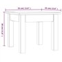 vidaXL Tavolino da Salotto 35x35x30 cm Legno Massello di Pino