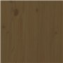 vidaXL Tavolino da Salotto Miele 55x55x40 cm Legno Massello di Pino