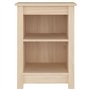 vidaXL Table de Chevet Table de Nuit Armoire de Lit Armoire de Chevet avec Rangement Chambre à Coucher Intérieur 40x35x55 cm Boi