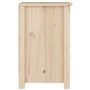 vidaXL Table de Chevet Table de Nuit Armoire de Lit Armoire de Chevet avec Rangement Chambre à Coucher Intérieur 40x35x55 cm Boi